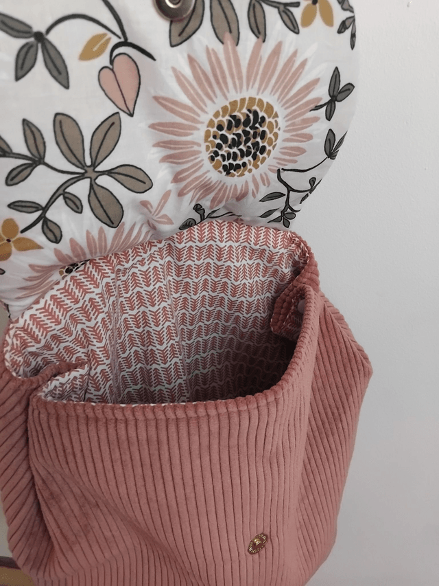 Sac à dos ROSE / FLEUR
