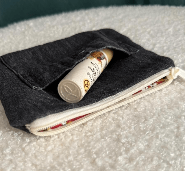 Porte monnaie upcyclé "JEAN"
