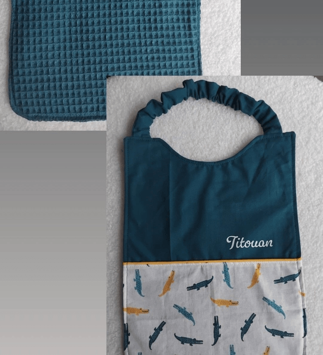Bavoir de cantine personnalisable