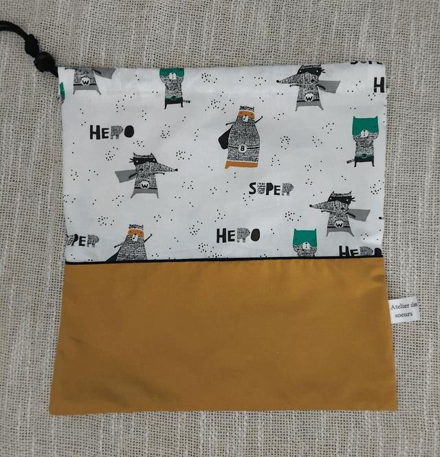Pochon personnalisable garçon 