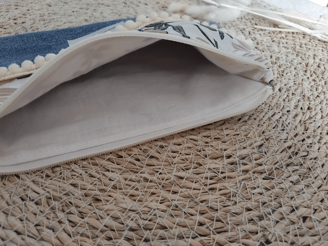 Trousse Upcyclée FLEUR