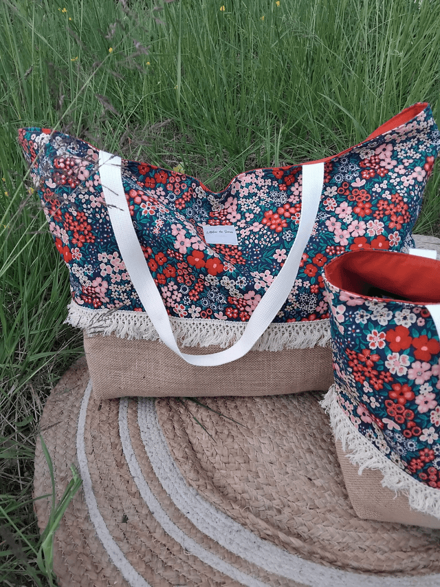 Sac cabas/ plage  ANEMONE