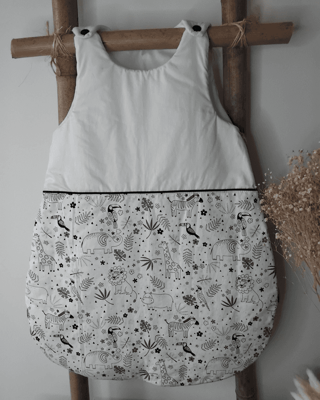 Gigoteuse SAVANE B&amp;W personnalisable