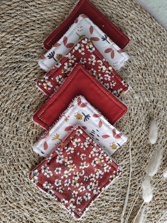 Lot de 6 lingettes